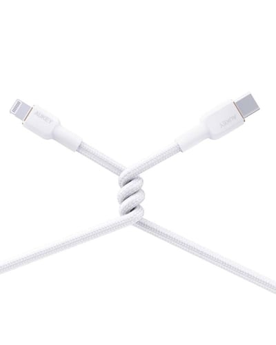 كابل تايب سي USB قماش 1 متر شحن سريع AUKEY-Circlet...