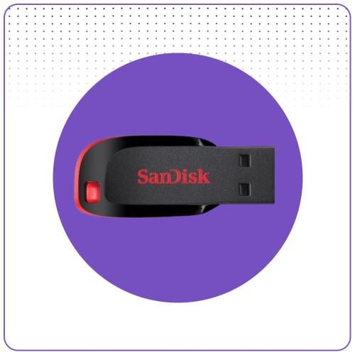 فلاش تخزين بسعات مختلفة SanDisk- تخزين سريع