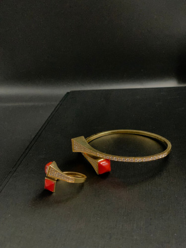 Marli red bracelet