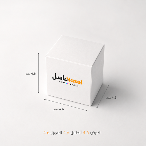 طباعة بوكس توزيعات 4.6 في 4.6 سم - 30 حبة