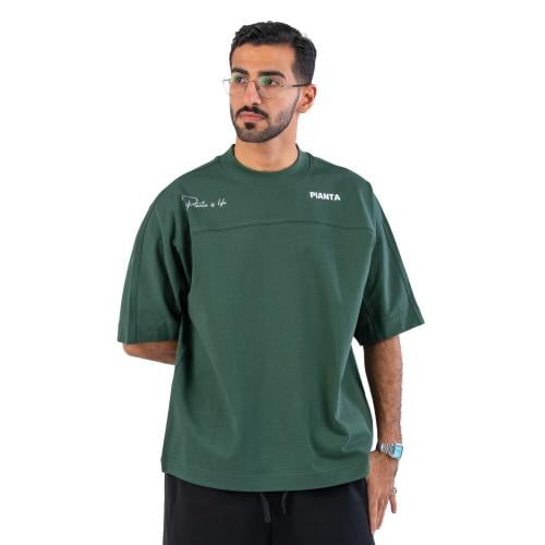 Green T-shirt Oversize