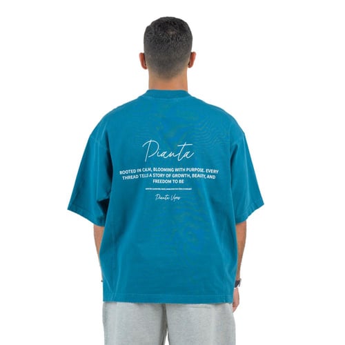 Blue T-shirt Oversize