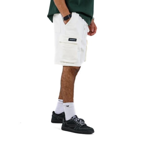 White cargo Shorts