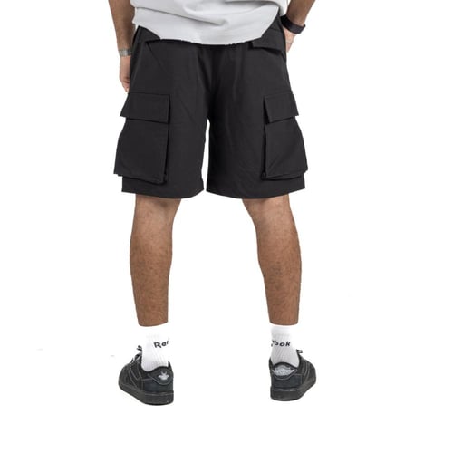 Black cargo Shorts