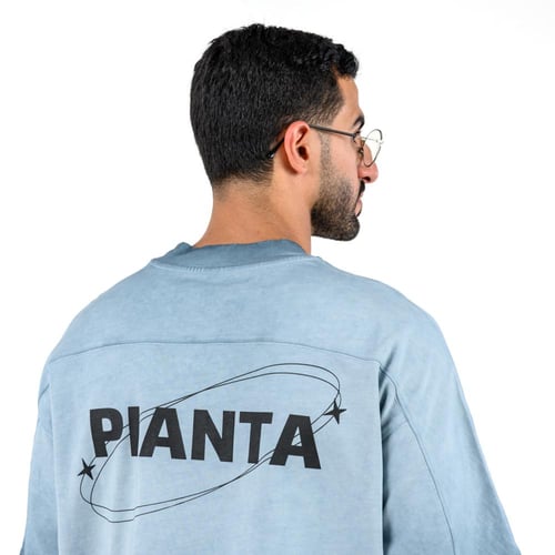 Blue T-shirt Oversize