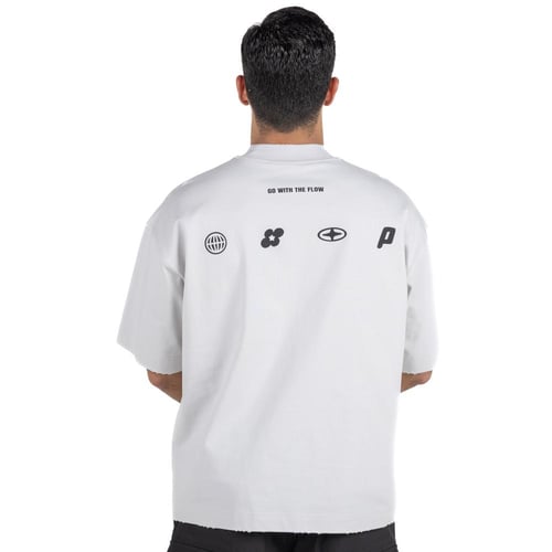 beige T-shirt Oversize