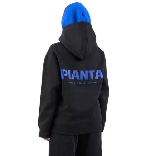 Black hoodie Double cap Oversize