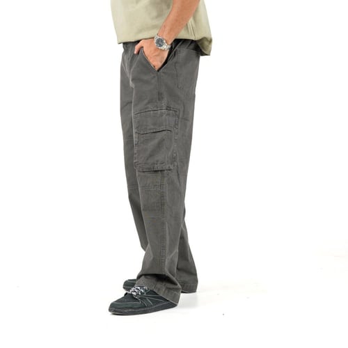 Dark gray cargo pants