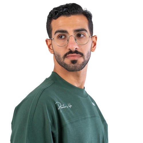 Green T-shirt Oversize