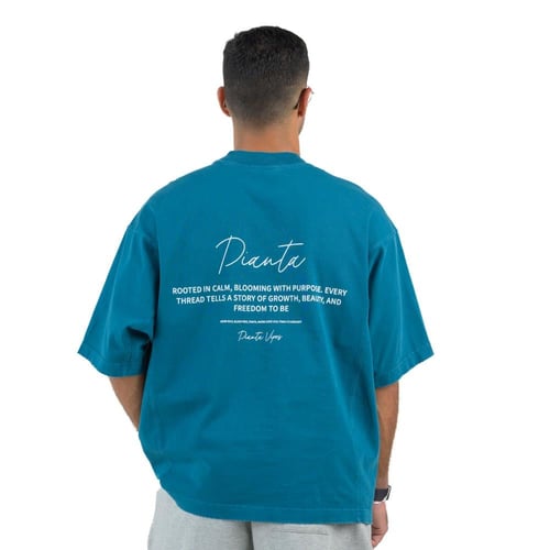 Blue T-shirt Oversize