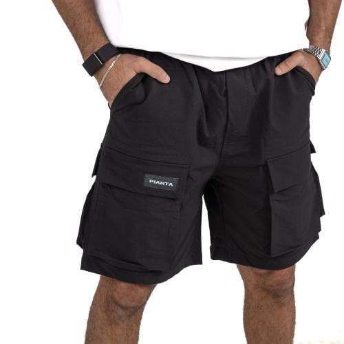 Black cargo Shorts