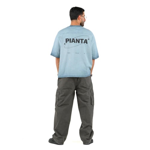 Blue T-shirt Oversize