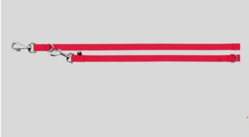 CLASSIC LEASH DOUBLE XS-S RED