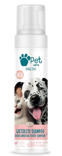 PET LOVE WATERLESS SHAMPOO 225ML