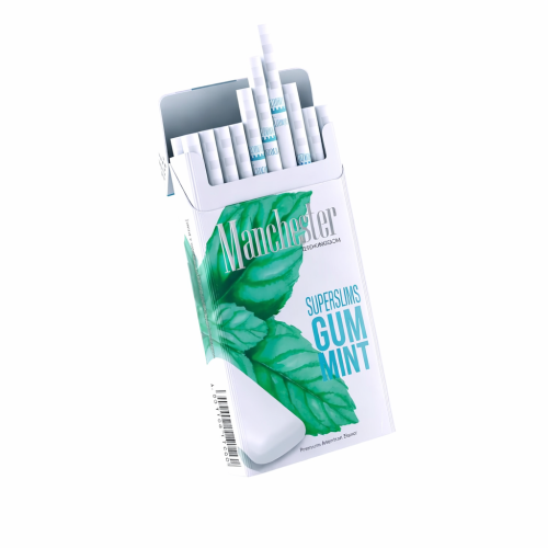 Manchester cigarette mint gum