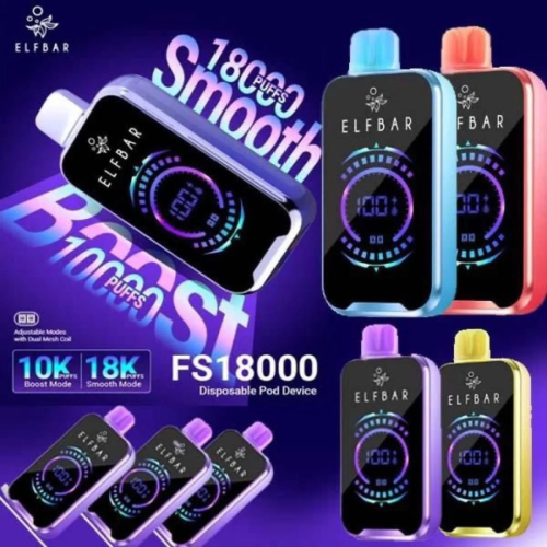 A thousand times 18000 puffs - Elf Bar 18000 PUFFS