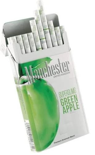 Cigarettes Manchester Green Apple