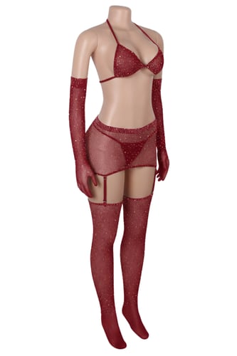 لانجري شبك احمر