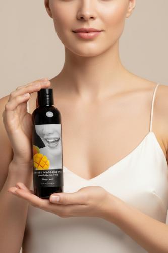 زيت تدليك صالح للتذوق مانجو