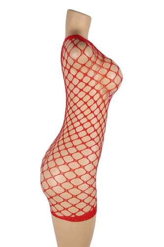 فستان لانجري شبكي