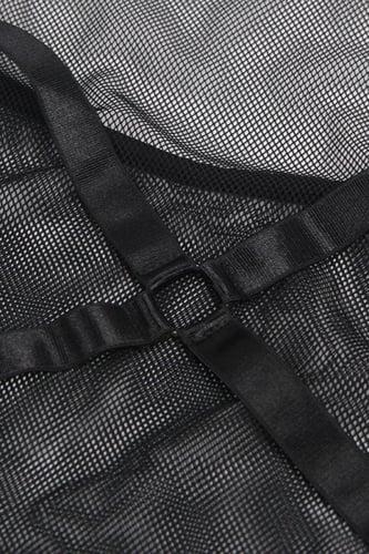 قميص لانجري أسود