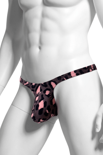 كيلوت رجالي بنقشة الفهد الأسود