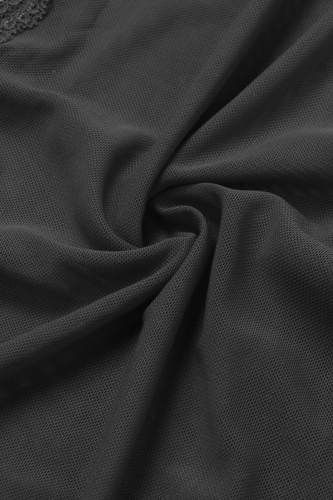 فستان نوم لانجري شيفون أسود