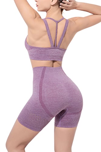 طقم رياضة بنفسجي