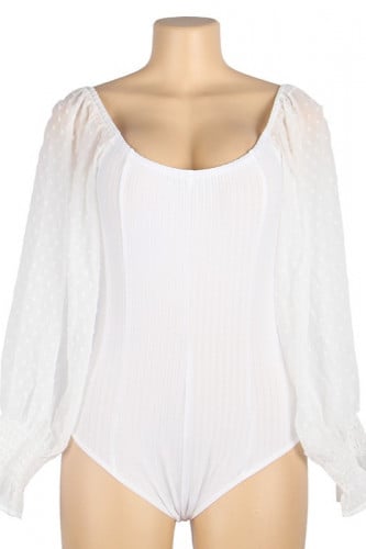 بودي سوت أبيض