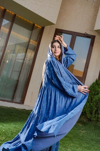 عباية فلاورد – لنن بألوان متعددة