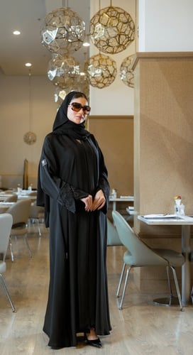 عباية كلوش كم مثلث شك