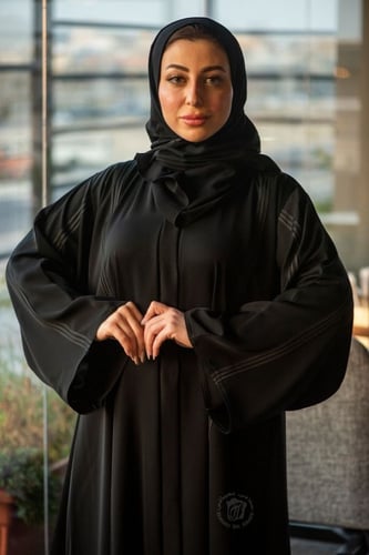 عبايه قيطان ناعمة 3*3