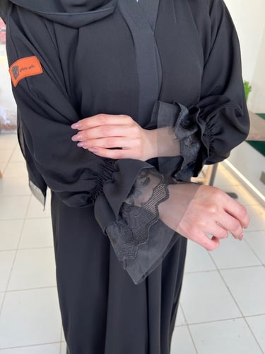 عباية دانتيل زم