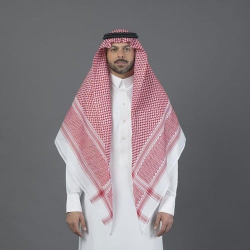 شماغ البسام كلاسيك لون خاص