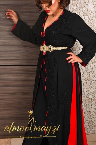 تكشيطة الأميره باللون الاسود الملكي