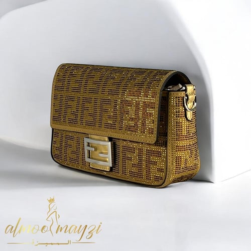 حقيبة يد من فاندي هاي كوالتي باللون البني