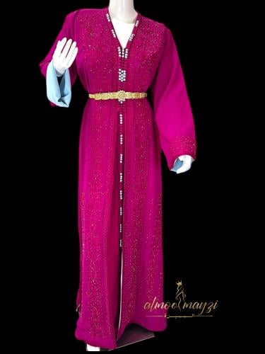 تكشيطة الاميره باللون الفوشي