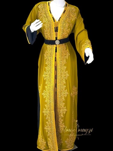 تكشيطة الاميره باللون الزيتوني