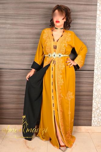 تكشيطة الاميره باللون الزيتوني