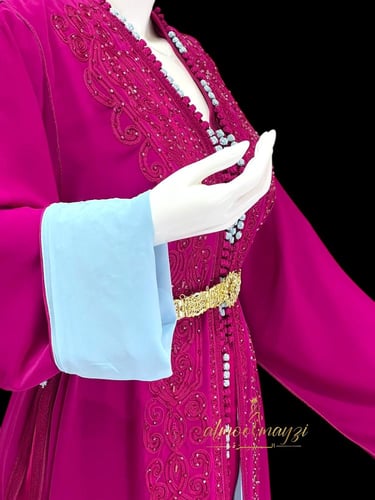 تكشيطة الاميره باللون الفوشي