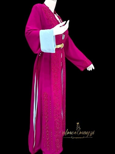 تكشيطة الاميره باللون الفوشي