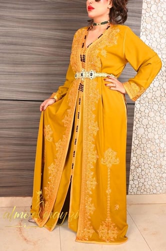 تكشيطة الاميره باللون الزيتوني