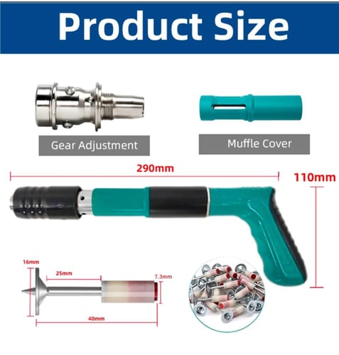 مسدس مسامير للتثبيت بديل الدريل بجوده عاليه