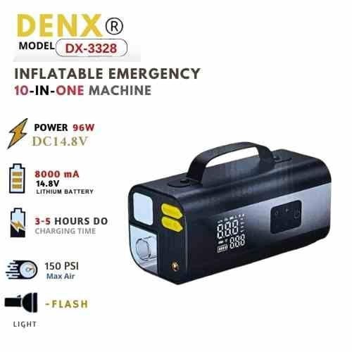 منفاخ هواء ذكي متنقل 10 في 1 DENX DX-3328