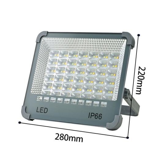 مصباح LED خارجي يعمل بالطاقة الشمسية - كبير