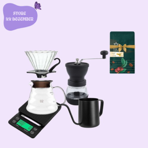 ادوات القهوة المقطرة