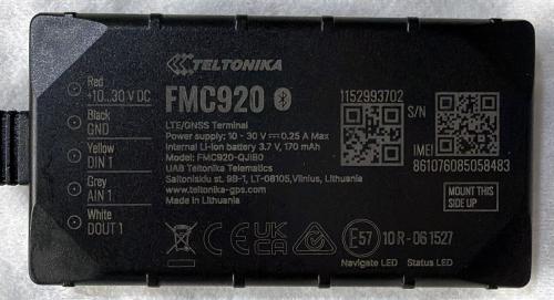 جهاز تتبع المركبات Teltonika FMB920 الأوروبي-مع رب...