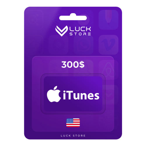 ايتونز 300$ امريكي
