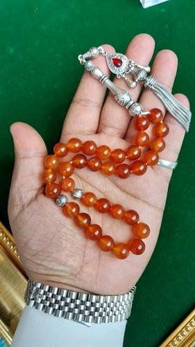 سبحه عقيق فاخر