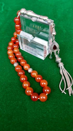 سبحه عقيق فاخر